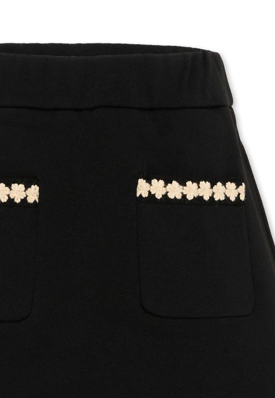 26FW [키즈] 몽클레어 스커트 L2954 8H00009 899PS 999 BLACK - MONCLER
