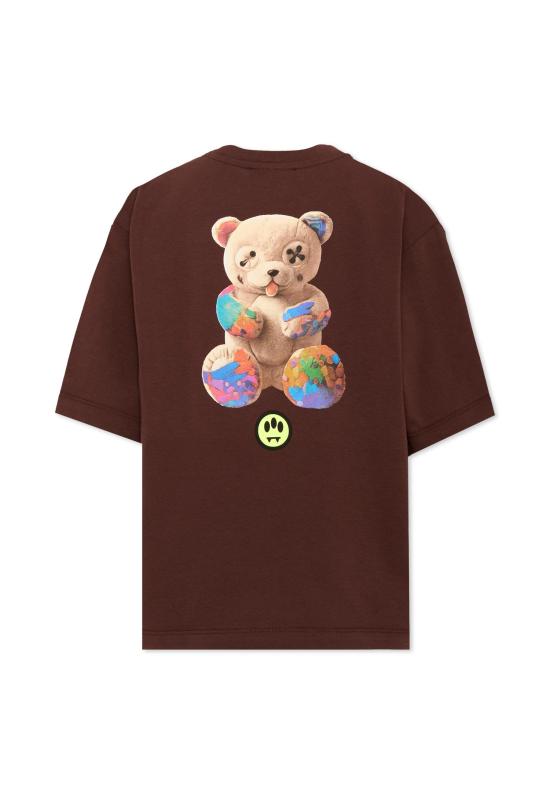 26FW [키즈] 바로우 티셔츠 F6BKJUTH095 408 BROWN