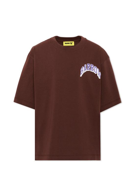 26FW [키즈] 바로우 티셔츠 F6BKJUTH095 408 BROWN - BARROW