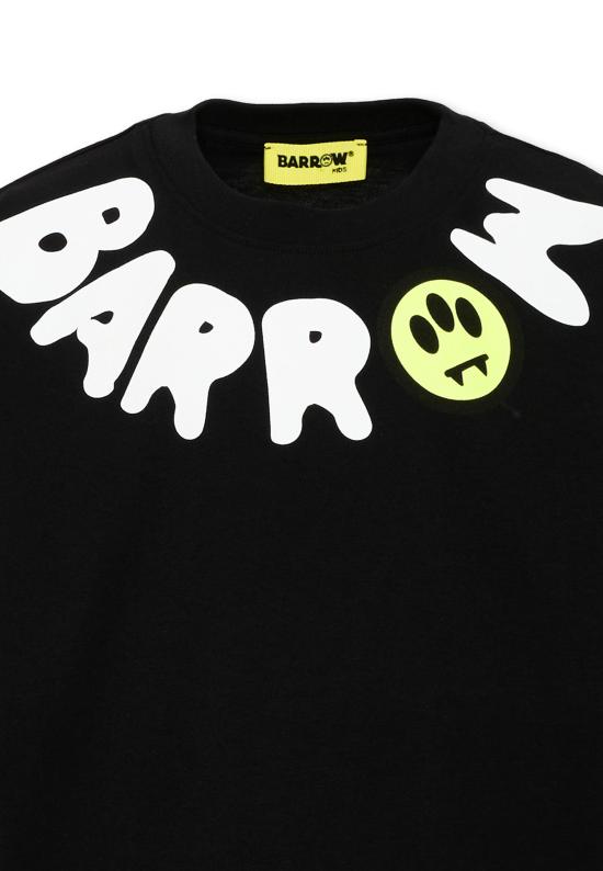 26FW [키즈] 바로우 티셔츠 F6BKJUTH007 110 BLACK - BARROW
