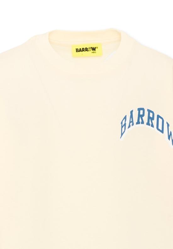 26FW [키즈] 바로우 티셔츠 F6BKJUTH095 013 IVORY - BARROW