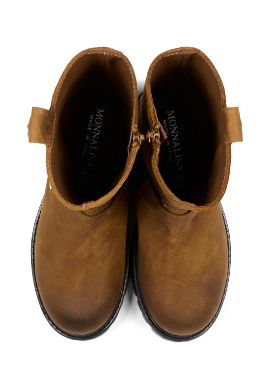26FW [키즈] 모나리자 미들 부츠 8CH016 8790 0006 BROWN - MONNALISA