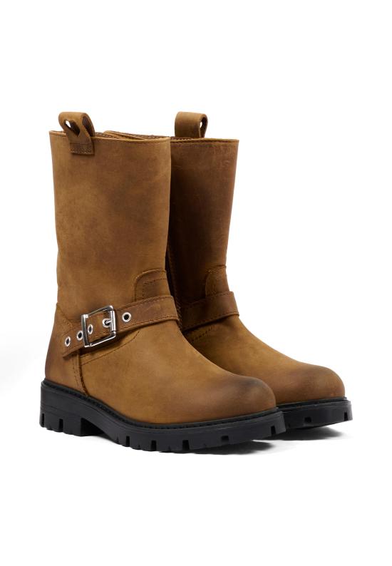 26FW [키즈] 모나리자 미들 부츠 8CH016 8790 0006 BROWN - MONNALISA