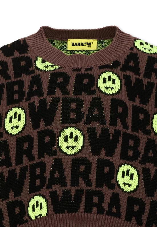 26FW [키즈] 바로우 니트/스웻셔츠 F6BKJGJP044 408 BROWN - BARROW