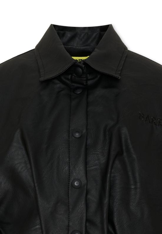 26FW [키즈] 바로우 가죽 자켓 F6BKJGJK140 110 BLACK - BARROW