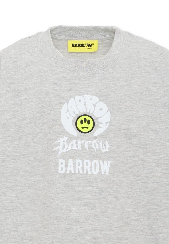 26FW [키즈] 바로우 티셔츠 F6BKJBTH069 101 GREY - BARROW