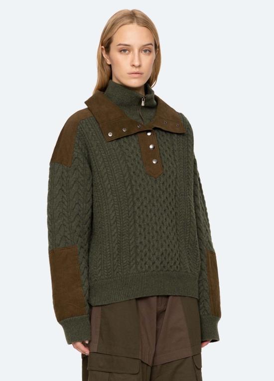  씨뉴욕 스웨터 AW26 066 GREEN - SEA NY