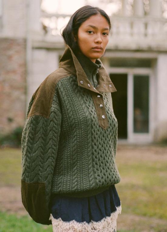  씨뉴욕 스웨터 AW26 066 GREEN