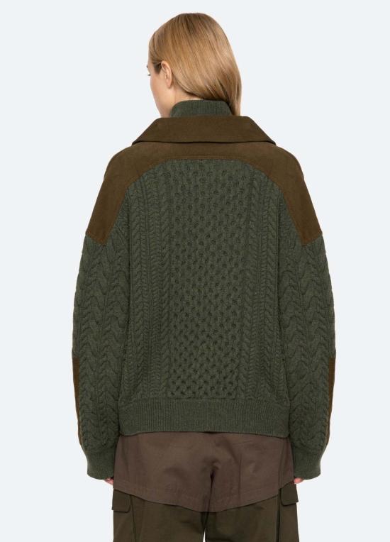  씨뉴욕 스웨터 AW26 066 GREEN - SEA NY