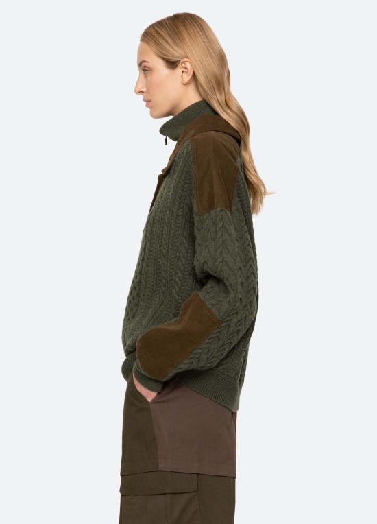  씨뉴욕 스웨터 AW26 066 GREEN - SEA NY