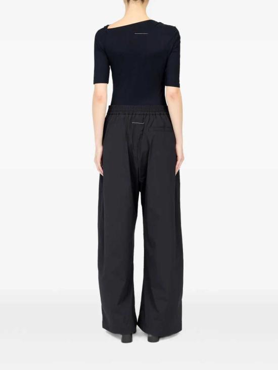 26FW MM6 메종마르지엘라 스트레이트 팬츠 S52KA0573M36017 900 BLACK - MM6 MAISON MARGIELA