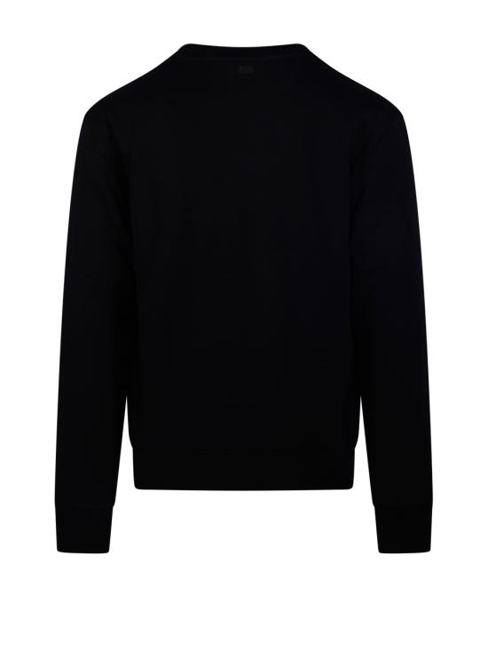 26FW 아미 스몰 하트 로고 스웨트셔츠 BFUSW035 730 001 BLACK - AMI