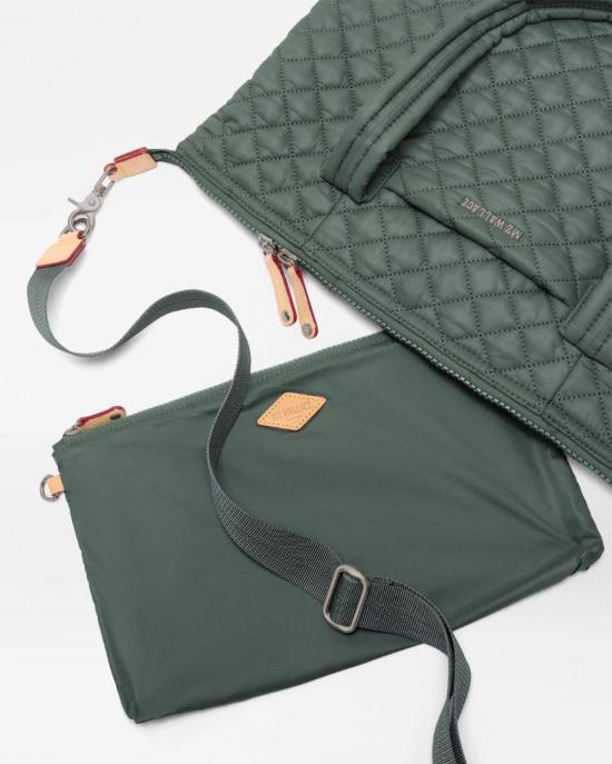  엠지 월리스 크로스백 Mz Wallace Medium Sutton Deluxe Bag Juniper - MZ WALLACE