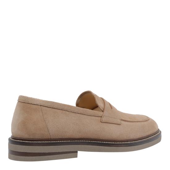 26FW 브루넬로 쿠치넬리 스니커즈 MZUSOLT709 C7962 BEIGE - BRUNELLO CUCINELLI