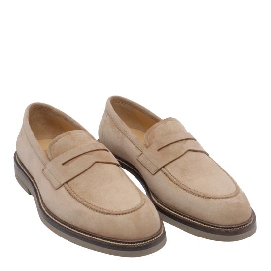 26FW 브루넬로 쿠치넬리 스니커즈 MZUSOLT709 C7962 BEIGE - BRUNELLO CUCINELLI