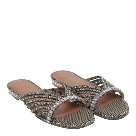 26FW 커트가이거 샌들 5853743609 BEIGE COMB GREY - KURT GEIGER