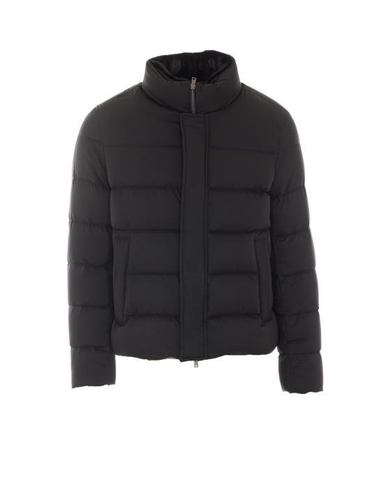 26FW 에르노 아렌델레 포 퍼 봄버 다운 자켓 PI001019U 12414Z9300 Black