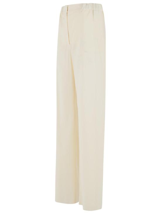 26FW 막스마라 스트레이트 팬츠 2621136251001 White - MAX MARA