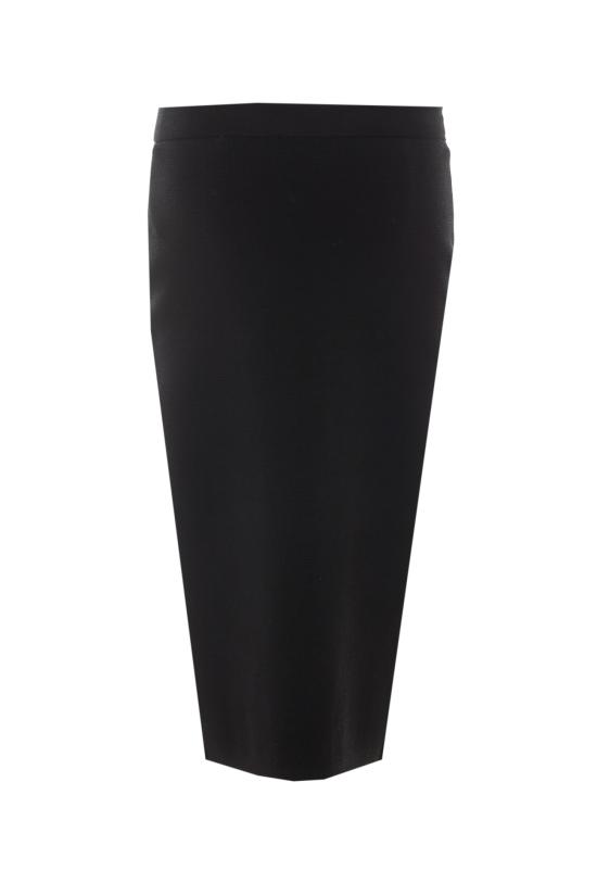 26FW 엘리자베타프랜치 미디 스커트 GK28B66E2 110 Black - ELISABETTA FRANCHI