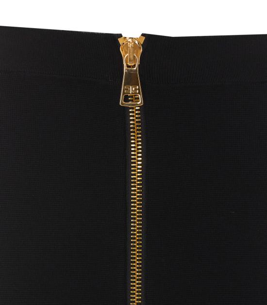 26FW 엘리자베타프랜치 미디 스커트 GK28B66E2 110 Black - ELISABETTA FRANCHI