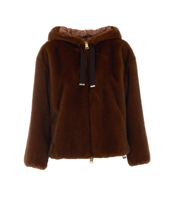 26FW 에르노 멜란지 얼터너티브 밍크 퍼 보머 자켓 GI000318D 127398800 Brown