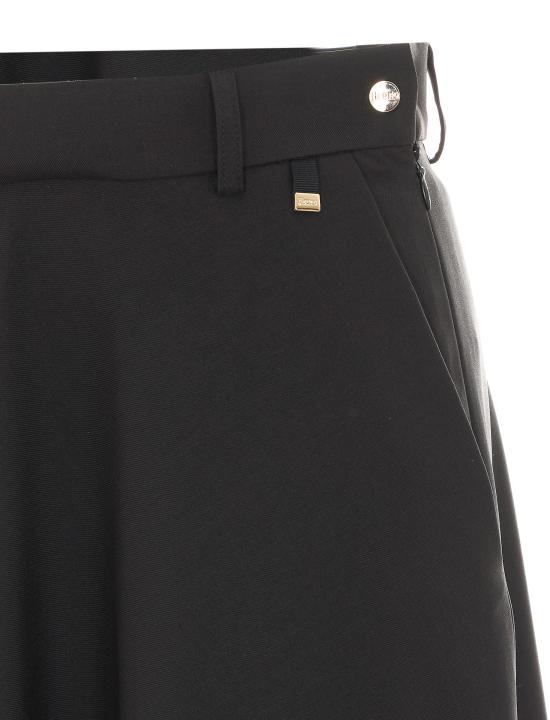 26FW 에르노 미디 스커트 GN000096D 126409300 Black - HERNO