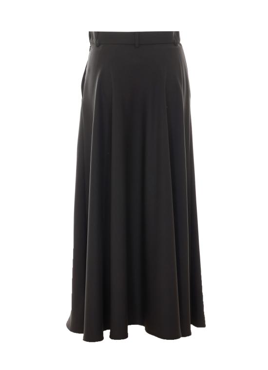 26FW 에르노 미디 스커트 GN000096D 126409300 Black - HERNO