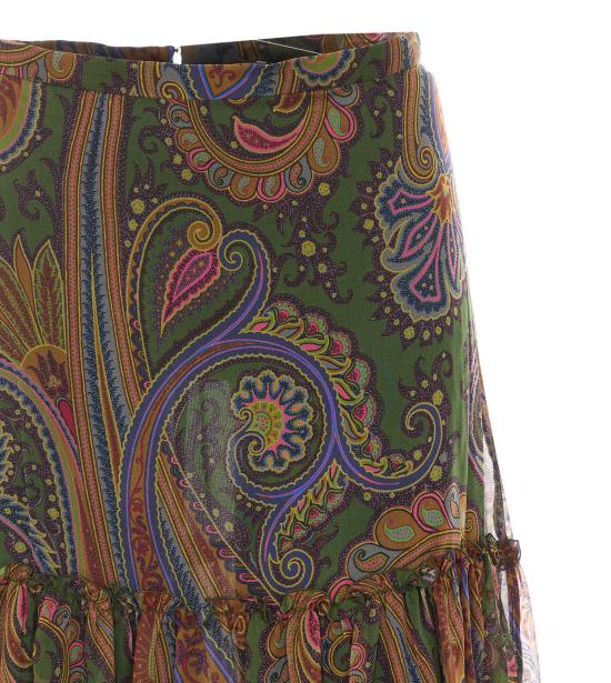 26FW 에트로 미디 스커트 WRFA0216 99SP11HX0893 Multicolor - ETRO