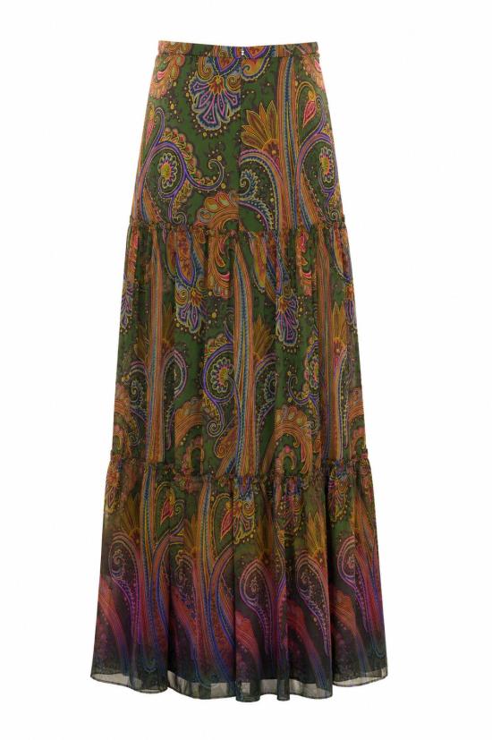 26FW 에트로 미디 스커트 WRFA0216 99SP11HX0893 Multicolor - ETRO