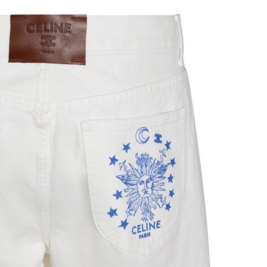 26FW 셀린느 데님 팬츠 RP0Z0617R GFV7 WHITE - CELINE