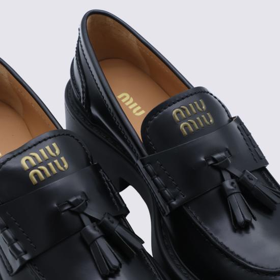 26FW 미우미우 로퍼 5D743EF055 B4LF0002 NERO - MIU MIU