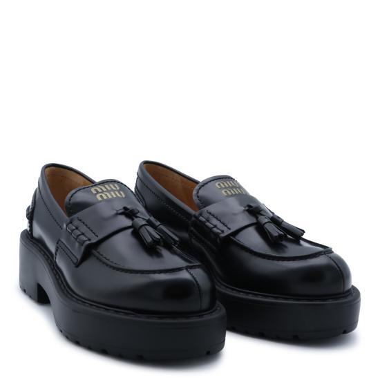 26FW 미우미우 로퍼 5D743EF055 B4LF0002 NERO - MIU MIU