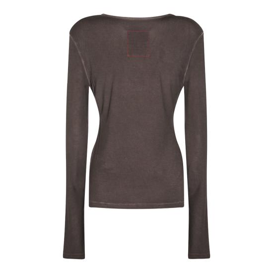 26FW 우마 왕 긴팔 티셔츠 UP1035 UW600 BROWN