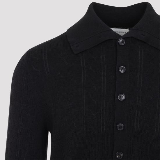 26FW 드리스 반 노튼 가디건 2620212144743 803 DARK GREY - DRIES VAN NOTEN