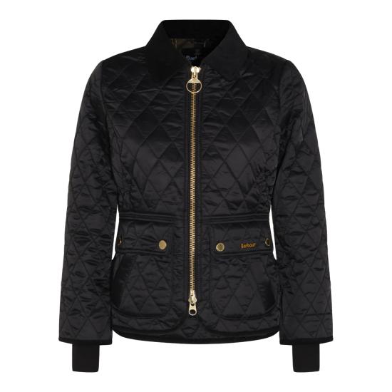 26FW 바버 패딩 262LQU1765 LQUBK91 BLACK