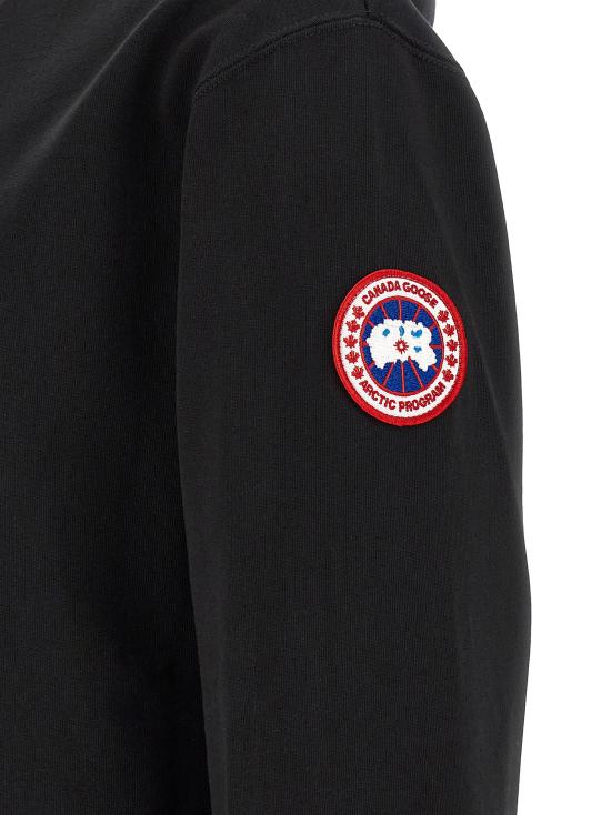26FW 캐나다구스 긴팔 티셔츠 1384M9061 Black - CANADA GOOSE