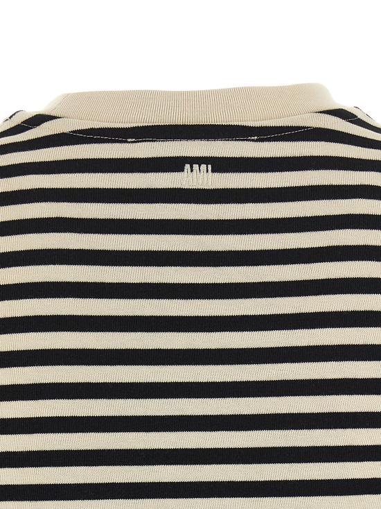 26FW 아미 탑 UTS414JE0241044 White Black - AMI