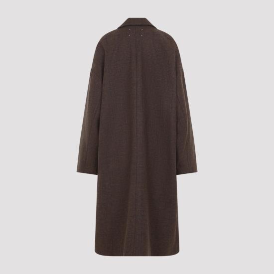 26FW 마르지엘라 코트 S29AA0326 M36130 141F BROWN - MAISON MARGIELA