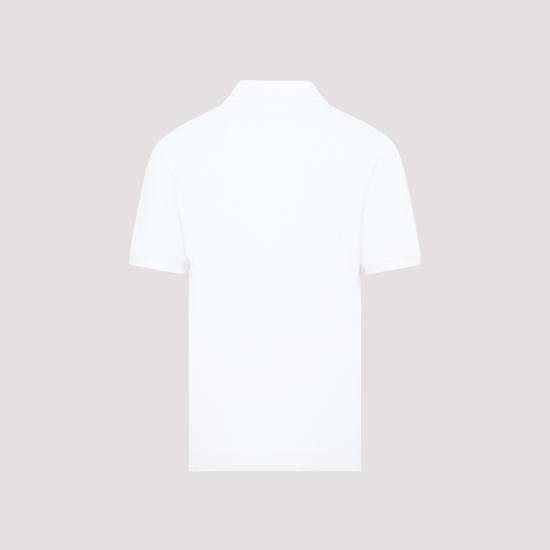 26FW 아미 스몰 하트 로고 폴로 셔츠 BFUPL001 760 100 WHITE - AMI