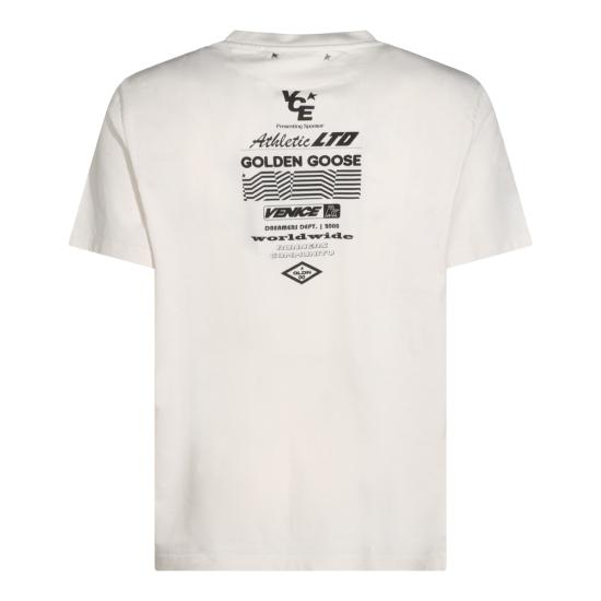 26FW 골든구스 반팔 티셔츠 GMP01220 P00262011560 HERITAGE WHITE