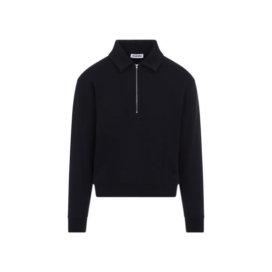 26FW 질샌더 후드 티셔츠 J22GU0164 J20390 403 INK - JIL SANDER