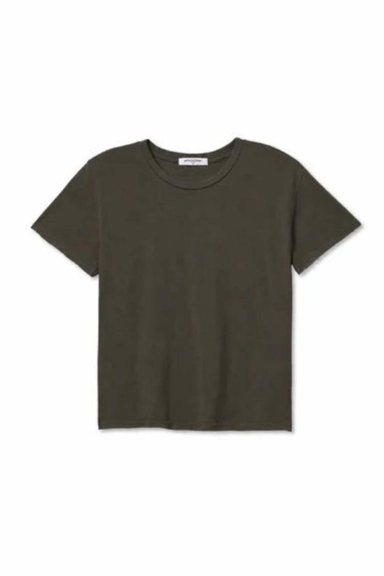  퍼펙트 화이트 티 반팔 티셔츠 할리 박스 크루 티 - PERFECT WHITE TEE