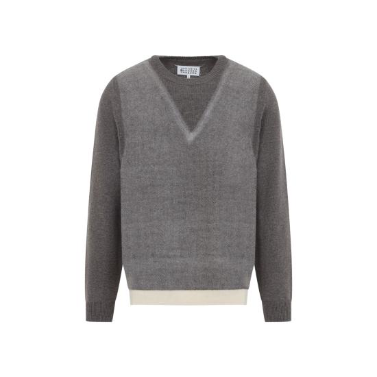 26FW 마르지엘라 스웨터 S50HL0086 M13304 812F MUD ECRU - MAISON MARGIELA