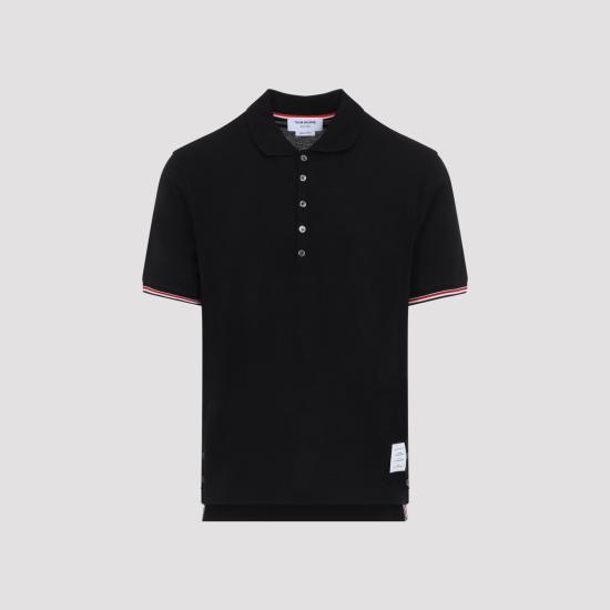 26FW 톰브라운 폴로 티셔츠 MJP254A J0301 001 BLACK