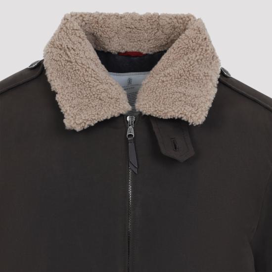 26FW 브루넬로 쿠치넬리 자켓 MG5456003 CLY62 DARK BROWN - BRUNELLO CUCINELLI