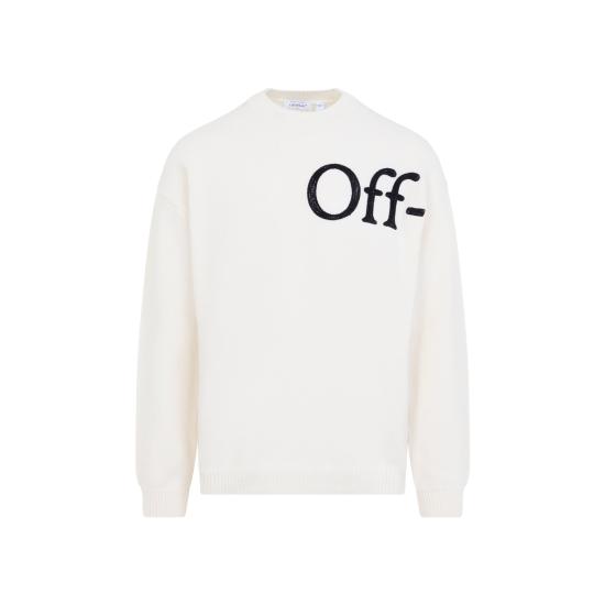 26FW 오프화이트 스웨터 44MHE20QF26K001110 CREAM - OFF WHITE
