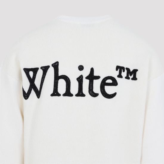 26FW 오프화이트 스웨터 44MHE20QF26K001110 CREAM - OFF WHITE