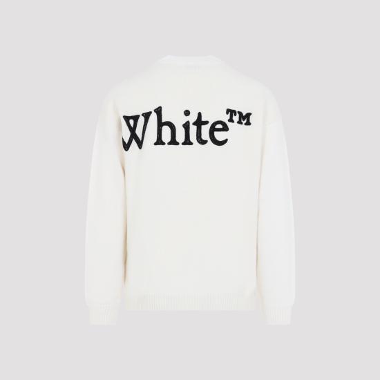 26FW 오프화이트 스웨터 44MHE20QF26K001110 CREAM - OFF WHITE