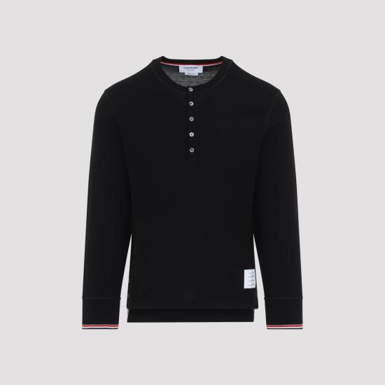26FW 톰브라운 탑 MJS319A J0301 001 BLACK - THOM BROWNE