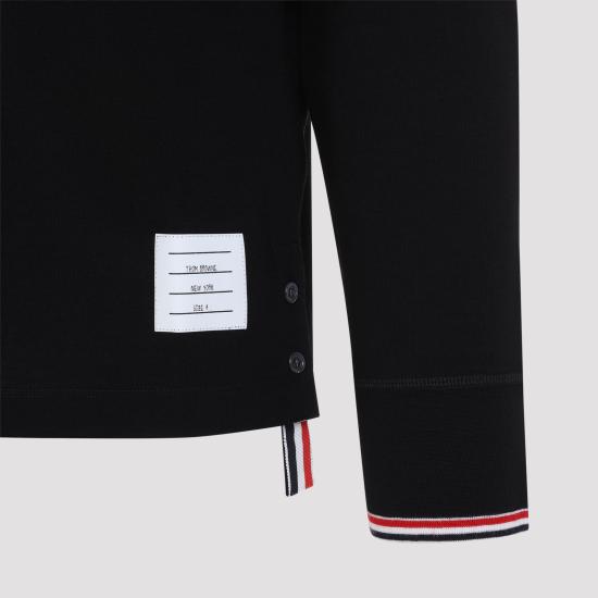 26FW 톰브라운 탑 MJS319A J0301 001 BLACK - THOM BROWNE